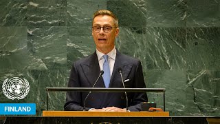 🇫🇮 Finland  President Addresses United Nations General Debate 79th Session  UNGA [upl. by Harak452]