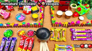 My channel is a real miniature cooking chocolate recipe chocolate cake chocolate bonda [upl. by Haywood]