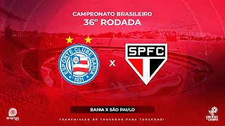 BAHIA X SÃO PAULO  29112023  BRASILEIRÃO  AO VIVO [upl. by Amek748]