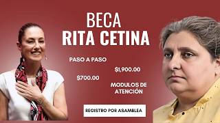 Beca Rita Cetina  INFORMACIÓN OFICIAL [upl. by Narrat416]