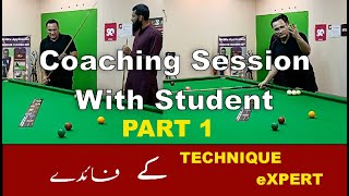 Full Coaching Session With Student On Technique Expert Part 13 AQ Snooker 2024 [upl. by Amsirhc]