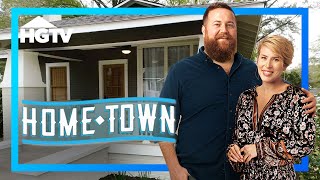 FirstTime Owner’s Modern Makeover with an Industrial Touch  Home Town  HGTV [upl. by Einal]