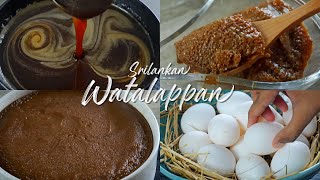 Sri Lankan Watalappan Recipe  Eid Sweets  Original Muslim Style watalappam  Ramadan Eid desserts [upl. by Akienaj]