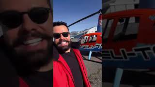 Fiz um Voo Incrível de Helicóptero em Ushuaia  Viagem Lucas Amadeu [upl. by Megen983]