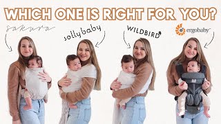 BEST BABY CARRIER SHOWDOWN  Review Comparison amp Try On [upl. by Guillaume]