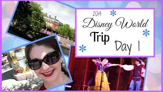 2014 Disney World Trip Day 1  Kathryn Morgan [upl. by Ahsytal]