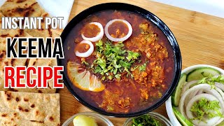 Mouthwatering Instant Pot Keema in Minutes Quick amp Easy Recipe [upl. by Giarc]