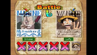 One Piece Grand Battle Playstation 1 Stage 6 Smoker vs Luffy  Event Battle Mode  Final Stage [upl. by Assirual]