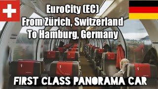 Trip report on EuroCity EC from Zürich Hb to Hamburg Hbf between Mainz Hbf and Köln Hbf [upl. by Asirralc535]