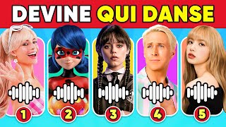 Devine qui DANSE BARBIE MERCREDI KEN MIRACULOUS LADYBUG LISA [upl. by Charmine]