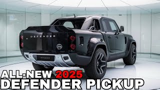 2025 Land Rover Defender Pickup Introduced  The most powerful [upl. by Unders]