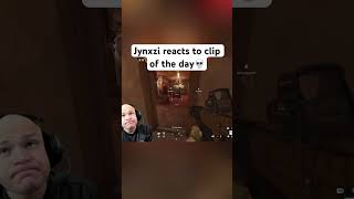 Jynxzi reacts to clip of the day💀 foryou funny twitch jynxzistream rainbowsixsiege [upl. by Icrad]