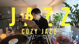 Playlist Cozy Jazz Vinyl and Coffee  Relaxing Background Music [upl. by Bate727]