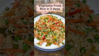 Vegetable Fried Rice by Foodease vegfriedrice usa easyrecipe quickmeal homecooking friedrice [upl. by Jake]