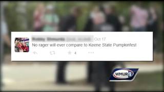 Locals react to riots in Keene [upl. by Kentigera]