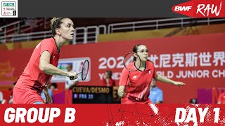 BWF World Junior Mixed Team Championships 2024  France vs Slovakia  Group B [upl. by Aslin]