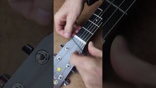 How to attach an acoustic guitar strap only one peg no problem [upl. by Rochkind]