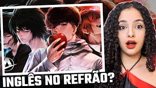 REACT ♪ Plano Perfeito  Death Note  URT [upl. by Aekin579]