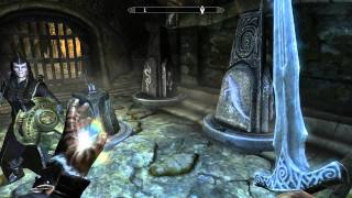 Skyrim  Saarthal Ruins 2nd Puzzle Guide [upl. by Ilocin292]