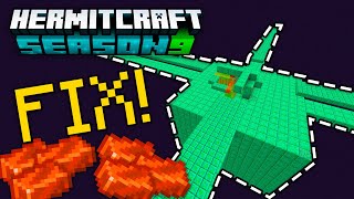 Hermitcraft S9 Copper Farm Fix for Xisuma [upl. by Ocinom961]