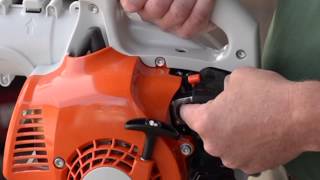 How to Start Stihl Leaf Blower [upl. by Kealey]