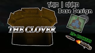 THE CLOVER TrioQuad Base Design  Trident Survival V3 [upl. by Eivi861]