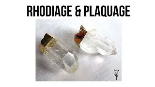 Rhodiage amp Plaquage • Agnes Ismay Bijouterie [upl. by Idalina908]