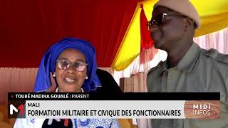 Mali  formation militaire et civique des fonctionnaires [upl. by Chaffinch]