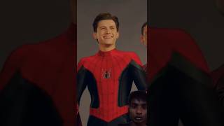 Spiderman friends 😁 spiderman spideyedits marvel spidermannowayhomeleakedtrailer [upl. by Schinica955]