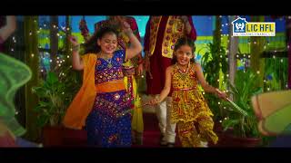 Navratri Joy with LIC HFL  Dancing Toward New Beginnings amp Prosperity [upl. by Yellac]