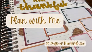 Plan with Me  Gratitude Page  EC Weekly Planner [upl. by Sadonia]