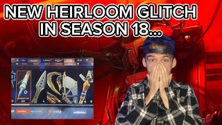 Apex Legends NEW SOLO HEIRLOOM GLITCH IS BACK Full Tutorial Season 18 [upl. by Saba275]