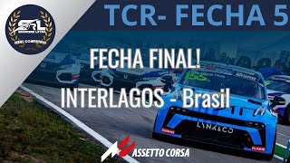 SRL Series Competitivas TCR Sesion 1  Fecha 5  Interlagos Brasil [upl. by Joelle]