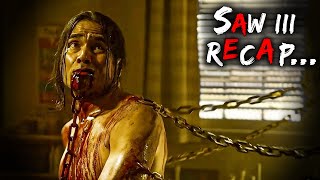 A Fathers REVENGE Against Driver That Killed His Son  Saw III Recap [upl. by Iluj117]