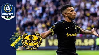 AIK  Mjällby AIF 10  Höjdpunkter [upl. by Lebbie]