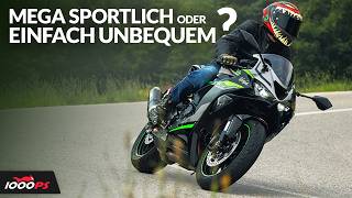 600er Supersport Traummotorrad Kawasaki Ninja ZX6R Landstraßen Test 2024 [upl. by Lancaster488]