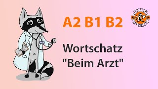 Termin beim Arzt  Telefonieren A2 B1 B2 Wortschatz [upl. by Gweneth887]