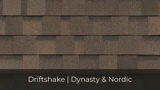 IKO Roof Shingle Colors – Driftshake  Performance  Dynasty and Nordic [upl. by Blackstock754]