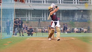 Virat Kohli and Faf Du Plessis at practice before CSK v RCB  IPL 2022 [upl. by Naihs]