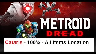 Metroid Dread  Cataris  100  All Items Location  All Collectibles [upl. by Adirehs376]