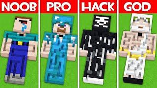 Minecraft Battle SECRET MAZE BUILD CHALLENGE  NOOB vs PRO vs HACKER vs GOD in Minecraft [upl. by Alejandrina661]