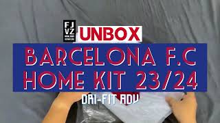 FC Barcelona 2324 Home Kits  Authentic Version [upl. by Ahsiyk]