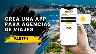 Como crear una App para Agencias de Viajes  Tutorial Flutterflow  Parte 1 [upl. by Maribelle]