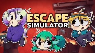 【ESCAPE SIMULATOR】 time to get carried Collab w Claude amp Wilson [upl. by Vtehsta]