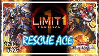 RESCUE ACE FIRE TEAM LIMIT 1 FESTIVAL YuGiOh Master Duel rescueace masterduel [upl. by Tamaru]