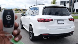 2024 MercedesBenz GLS 450 4matic SUV Test Drive And Review Of The Third Row Seat SUV [upl. by Nnylyak]