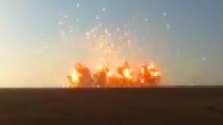 Massive Explosion Shockwave Hits Camera [upl. by Questa339]