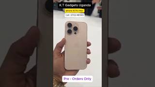 iPhone 16 Pro Unboxing 😍😍😍😍 in Uganda [upl. by Kyte525]