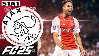 FC 25 AJAX CAREER MODE 1  EEN NIEUW TIJDPERK🔥 [upl. by Willabella766]