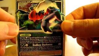 Opening a Cresselia and Darkrai Clash of Legends Box Great Pull [upl. by Aisad]